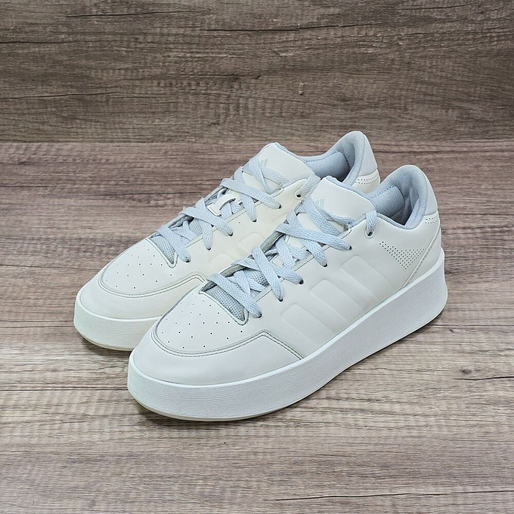 Adidas Mullaly Low Men's Size 7.5 Cream White Cloud White Alumina Shoes (JI0828) - Picture 9 of 9